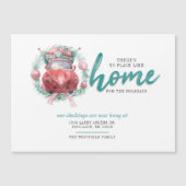 We verhuisden vakantie naar huis aankondiging (Voorkant)