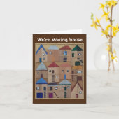 We verhuizen een huiskaart. kaart (Gele Bloem)