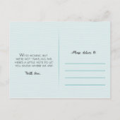 We verhuizen het Briefkaart van de Verhuizingsaank (Achterkant)