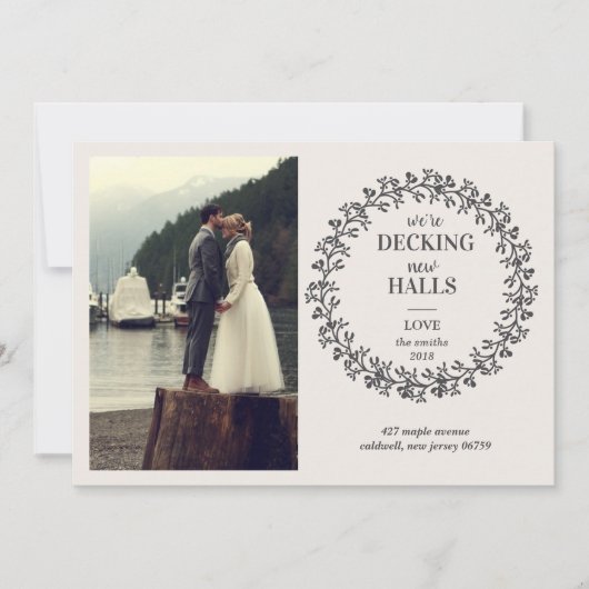 We verhuizen Kerstkaarten / Vakanties Kaart (Voorkant)