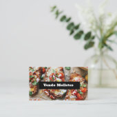 We verkopen molletes visitekaartje (Staand voorkant)