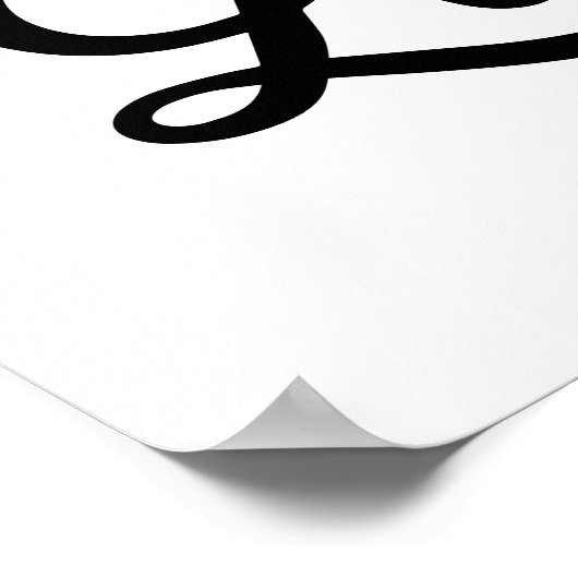 We verliezen geen hart borstel beletterd poster (Hoek)