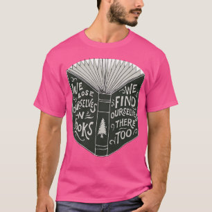 We verliezen onszelf in boeken t-shirt