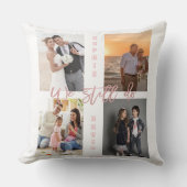 We vernieuwen nog steeds de foto van Vows Collage Kussen (Voorkant)