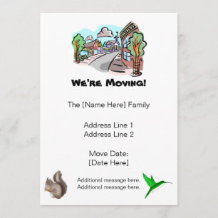 We verplaatsen aankondigingen