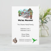 We verplaatsen aankondigingen (Staand voorkant)