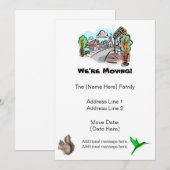 We verplaatsen aankondigingen (Voorkant / Achterkant)