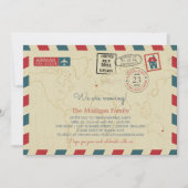 We verplaatsen Airmail | Farewell-partij Aankondiging (Voorkant)