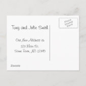 We verplaatsen Briefkaart (Achterkant)