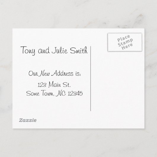 We verplaatsen Briefkaart (Achterkant)