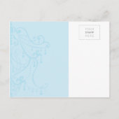 WE VERPLAATSEN BRIEFKAART :: kroonluchter (Achterkant)