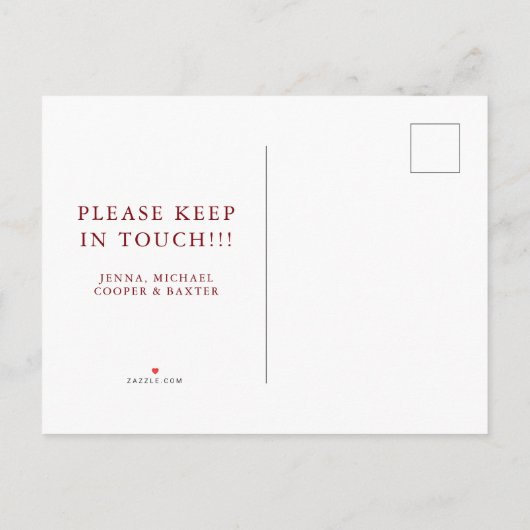 WE VERPLAATSEN | Cute Woodland Forest Mushroom Hou Aankondigingskaart (Achterkant)