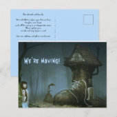 We verplaatsen de aankondiging van Haunted Shoe Ho Briefkaart (Voorkant / Achterkant)