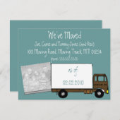 We verplaatsen de aankondigingskaarten (met foto v aankondiging (Voorkant / Achterkant)