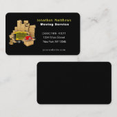 We verplaatsen de bedrijfsservice visitekaartje (Voorkant / Achterkant)