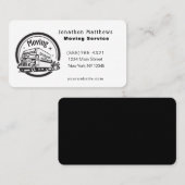 We verplaatsen de bedrijfsservice visitekaartje (Voorkant / Achterkant)