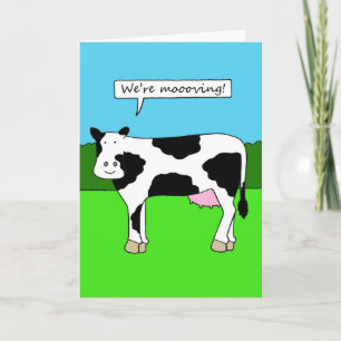 We verplaatsen de Cartoon van het nieuwe thuishuis Aankondiging