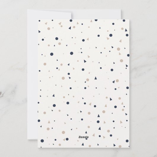 We verplaatsen de nieuwe adresmarine feestdagenkaart (Achterkant)