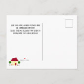 We verplaatsen een nieuw adres aankondigingskaart (Achterkant)