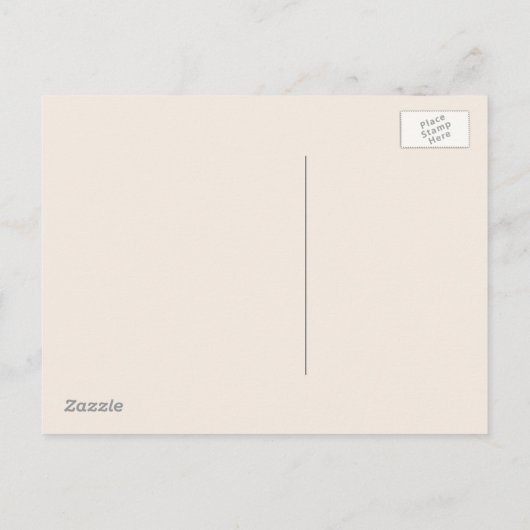 We verplaatsen een retro verhuiswagen aankondigingskaart (Achterkant)