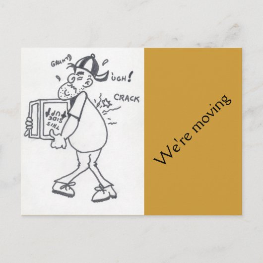 We verplaatsen het Briefkaart (Voorkant)
