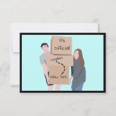 We verplaatsen "Het is officieel" Aankondiging Kaa (Voorkant)