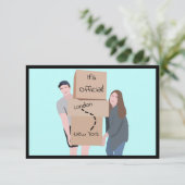 We verplaatsen "Het is officieel" Aankondiging Kaa (Staand voorkant)