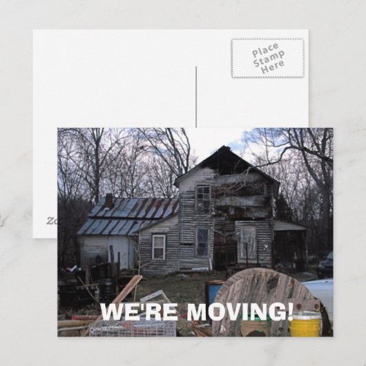 'WE VERPLAATSEN' KAARTEN (Voorkant / Achterkant)