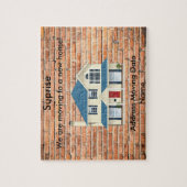 We verplaatsen nieuwe huisverrassing legpuzzel (Verticaal)