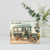 We verplaatsen ons, maar gebruiken geen Briefkaart (Staand voorkant)