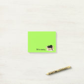 We verplaatsen post-it notities post-it® notes (Op bureau)