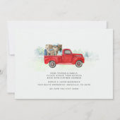 We verplaatsen Red Truck Change of Address Kaart (Achterkant)