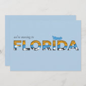 We verplaatsen Tropische Florida Aankondiging (Voorkant / Achterkant)
