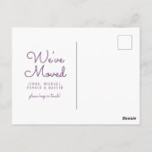 WE VERPLAATSEN | WATERVERF BRIEFKAART (Achterkant)