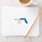 We verplaatsen Waterverf Florida Etiket (Insitu)