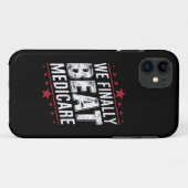 We verslaan eindelijk Medicare Trump Biden verkiez Case-Mate iPhone Case (Achterkant (horizontaal))