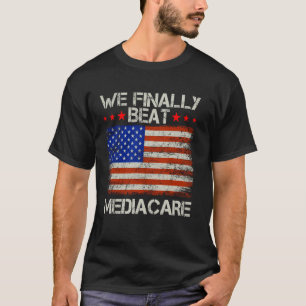 We verslaan eindelijk Medicare USA Funny Meme T-shirt