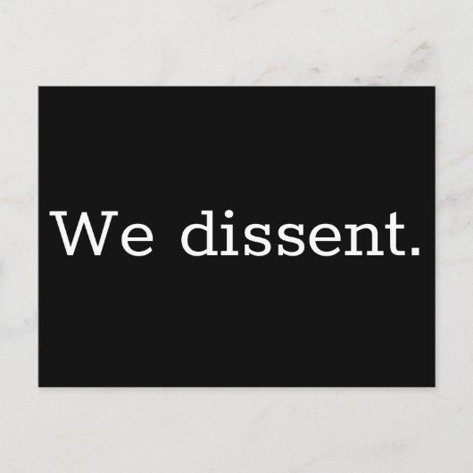 We verspreiden rechthoekig briefkaart (Voorkant)