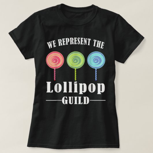 We vertegenwoordigen de Lollipopild T-shirt (Design voorkant)