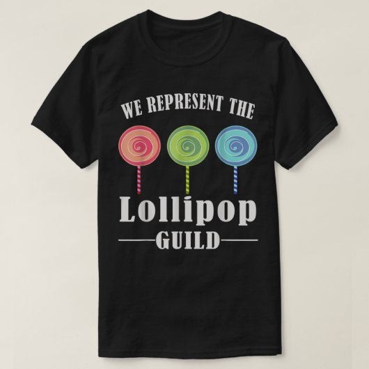 We vertegenwoordigen de Lollipopild T-shirt (Design voorkant)