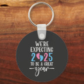 We verwachten dat 2025 een geweldig jaar wordt voo sleutelhanger (Voorkant)