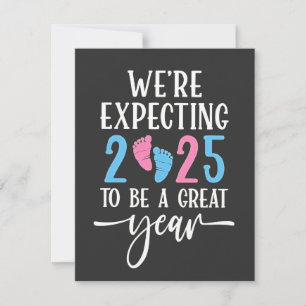 We Verwachten Dat 2025 Een Geweldig Jaar Zal Zijn  Notitiekaartje