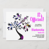 We verwachten dat het officieel Bloeiende Boom Roz Aankondiging (Voorkant)