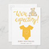 We verwachten de aankondiging van Beer Baby (Voorkant / Achterkant)