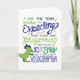 We verwachten een Baby, maar het kan een... Aankondiging