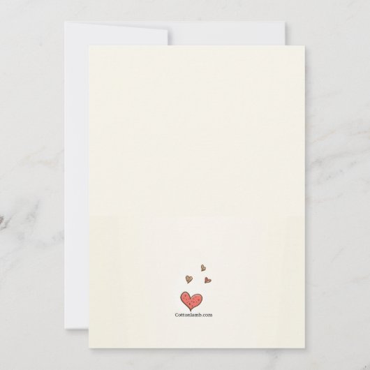 We verwachten een Baby shower-uitnodiging voor par Kaart (Achterkant)