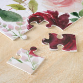 We verwachten een Baby uniek zwangerschaps- onthul Legpuzzel (Zijkant)