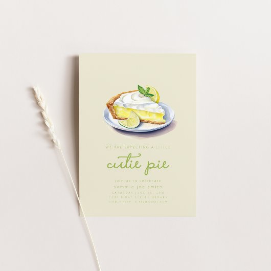 We Verwachten een Schattig Schatje Kaart