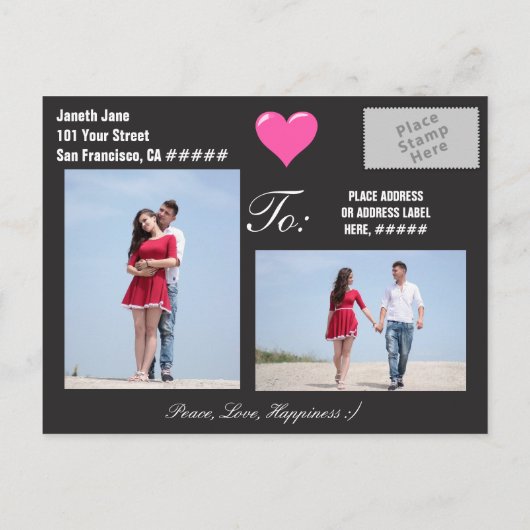 We verwachten het! Aankondiging op maat (Achterkant)