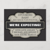 We verwachten het! Aankondiging op maat (Voorkant)